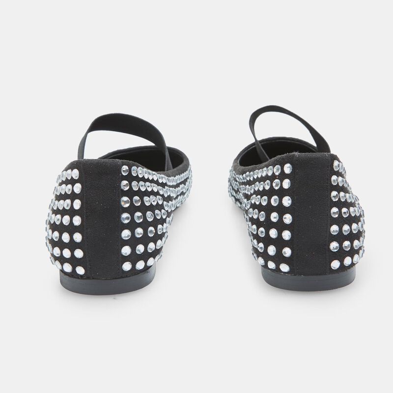 BATA RED LABEL Mary Jane ballerina's voor dames met strass-steentjes