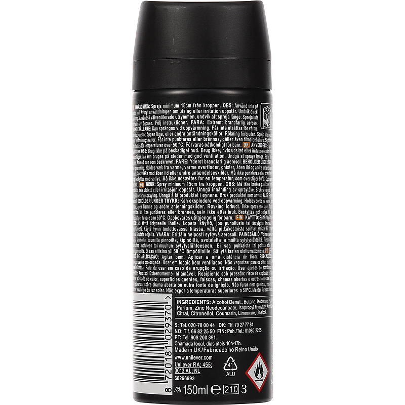 Ax Bodyspray 150 ml Mörk temptation Axe