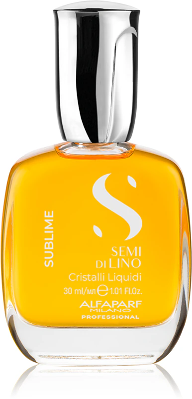 Alfaparf Milano Semi di Lino Sublime Cristalli Feuchtigkeitsöl für glänzendes und geschmeidiges Haar