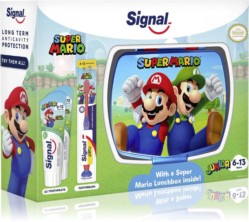 Signal Super Mario -lahjasetti lapsille