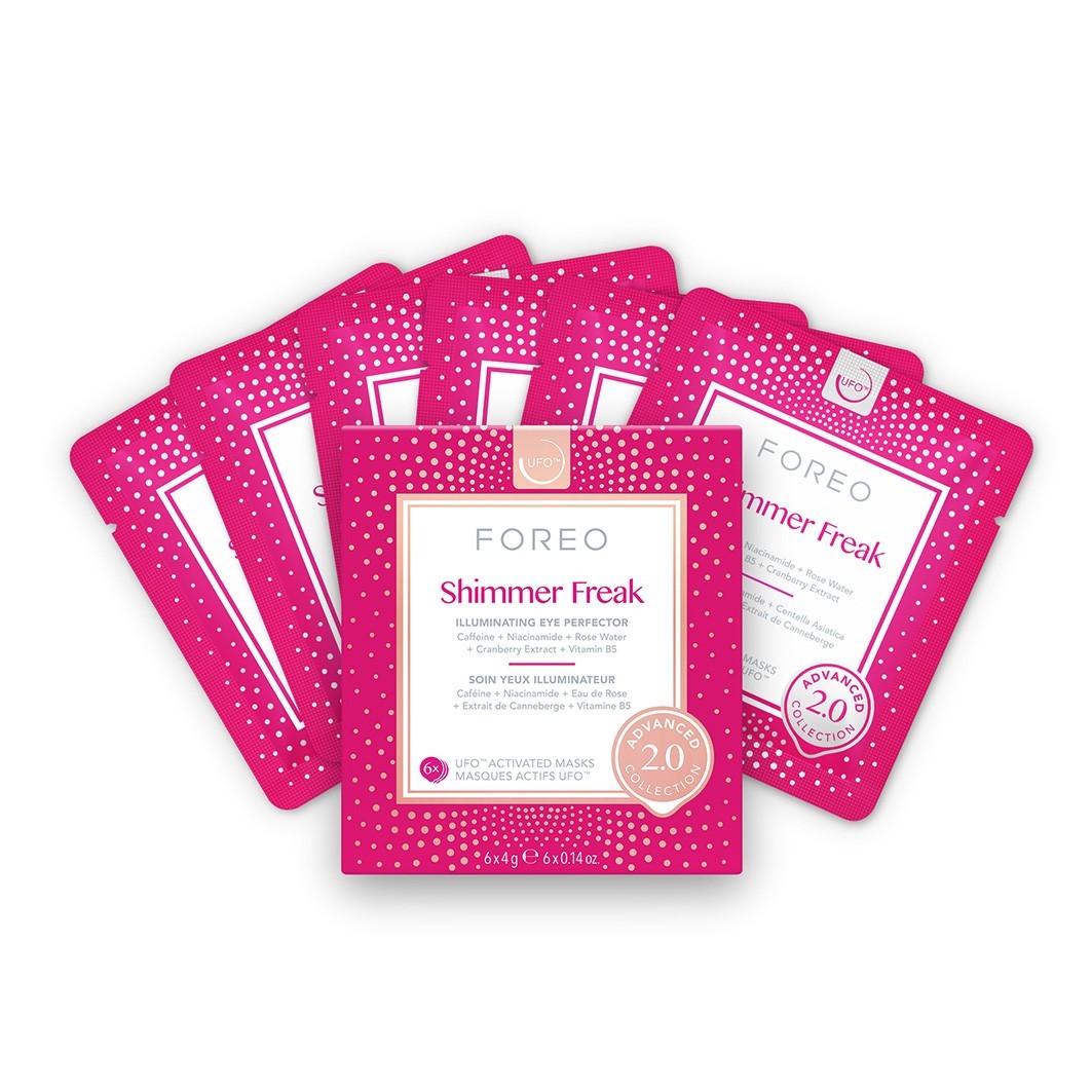 Masques lumineux FOREO UFO™ UFO Shimmer Freak 2.0 - 6 paires