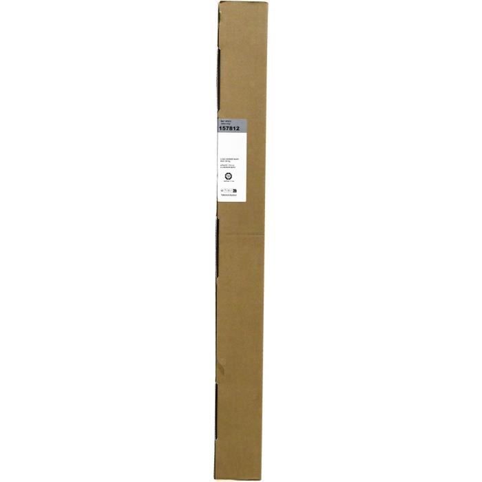 2er-Set Dachträger – GREEN VALLEY – EDGE 112 cm – Aluminium – Geschlossene Reling – Max. 100 kg – Grau