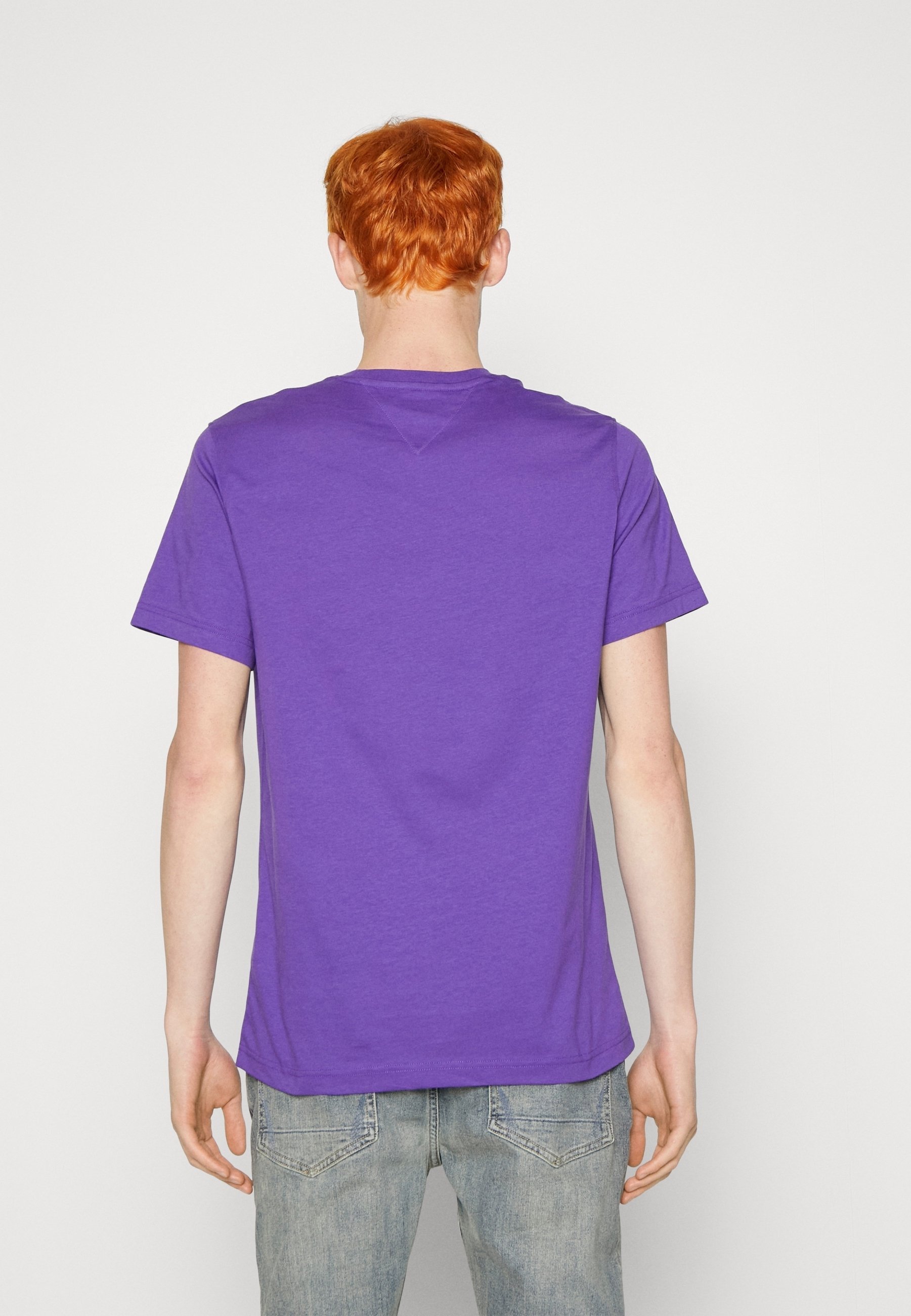 Tommy Jeans Basic T-skjorte - lilla