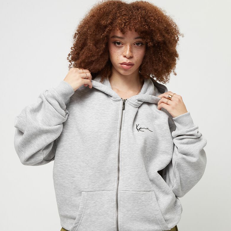 Felpa con zip Chest Signature Essential