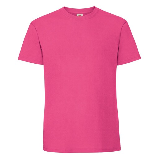  Camiseta De Algodón Fruit Of The Loom Ringspun