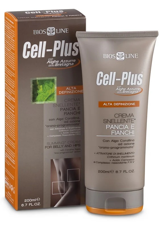 BIOS LINE Cell-Plus High Definition afslankcrème 200 ml voor buik en heupen