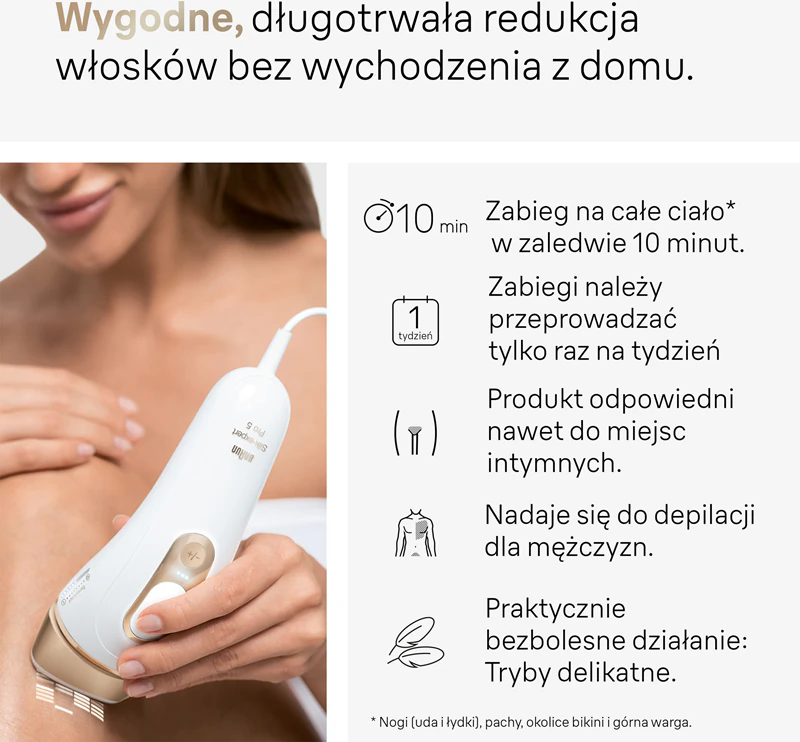 Braun Silk Expert Pro 5 PL5267 IPL-Epilierer für Körper, Gesicht, Bikinizone und Achseln