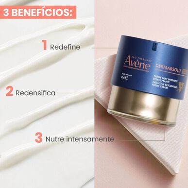 Avène Dermabsolu Intensive Resculpting Night Cream Uppstramande Anti-Aging Night Cream Bakuchiol 40 ml 40 ml