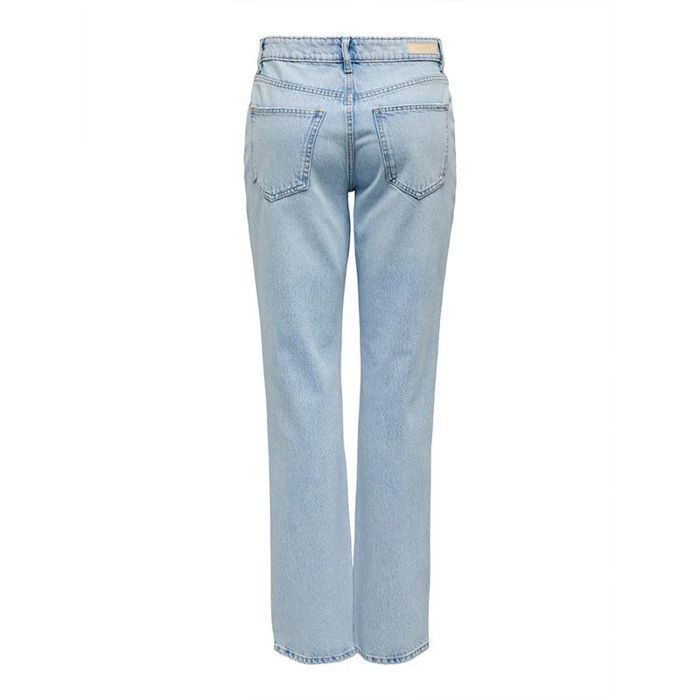 Jean à strass clair droit Femme ONLY