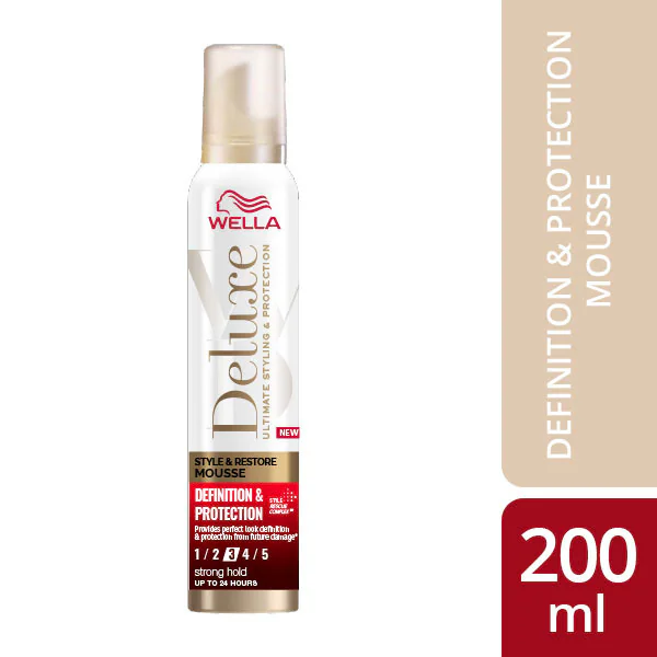 Wella deluxe Definition & Protection Mousse 200ml