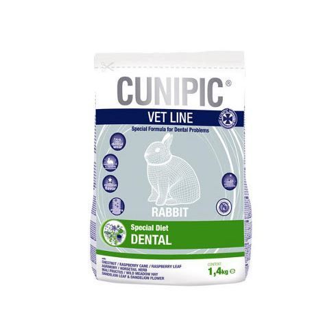 Täysrehusekoitus - CUNIPIC - Kanin hammasruoka 1,4 kg - Tasapainoinen ruoka kaneille