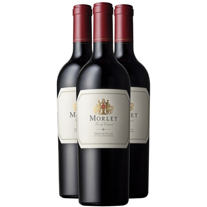Morlet Estate Napa Valley Coeur de Vallée 2020 - Vin Rouge des Etats-Unis (3x75cl)