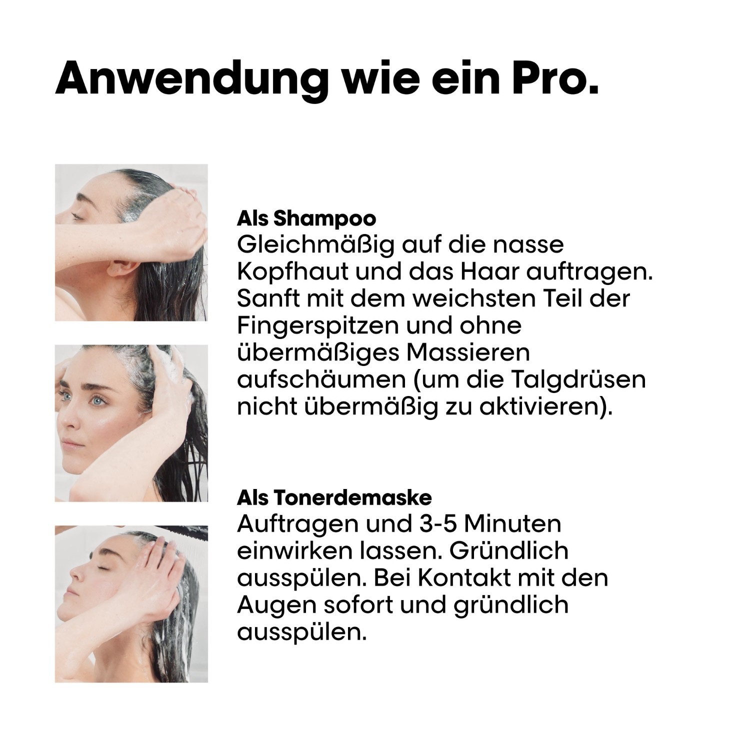„L'Oréal Professionnel“ galvos odos plaukų kaukė – 2 viename giliai valantis molis, skirtas nutukimui gydyti, 250 ml