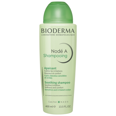 Bioderma Nodé A Rauhoittava Shampoo Ärtyneelle Päänahalle 400 ml