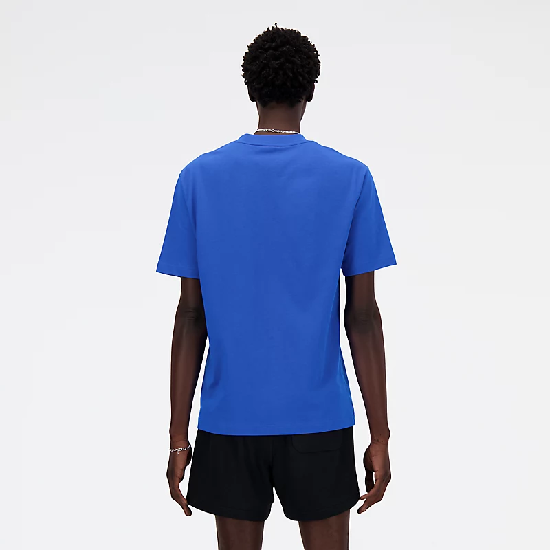 Camiseta esportiva masculina de algodão - BLUE OASIS