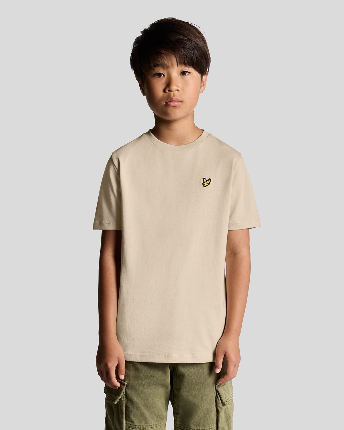 Lyle & Scott PLAIN - T-shirt basique - mastic