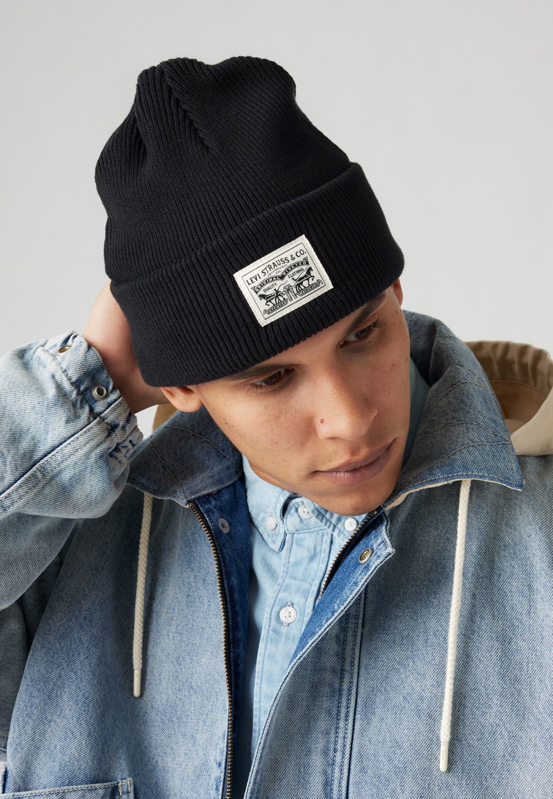 Levi's® BACKPATCH UNISEX - Mütze - regulär schwarz
