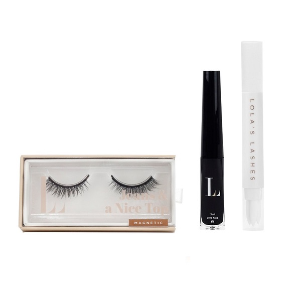Lola's Lashes -farkut ja Nice Top -magneettiripsien setti
