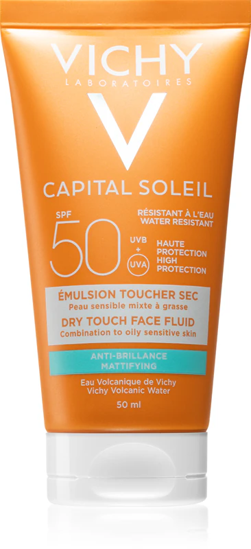 Vichy Capital Soleil Idéal Soleil Ochranný matující fluid na obličej SPF 50