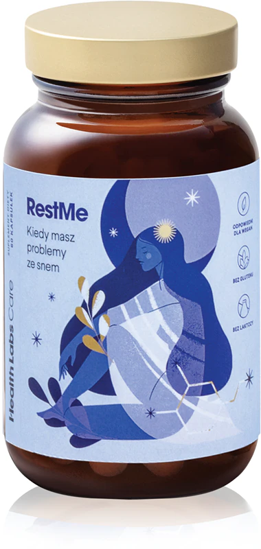 Health Labs Care RestMe voedingssupplementcapsules voor een goede nachtrust
