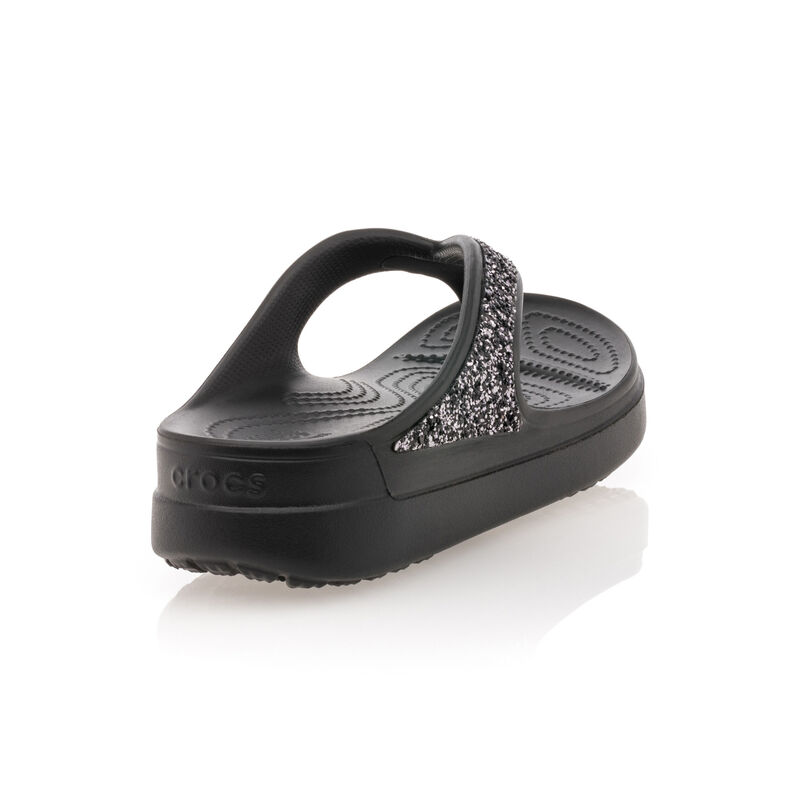 Chanclas negras para mujer / Sandalias de dedo