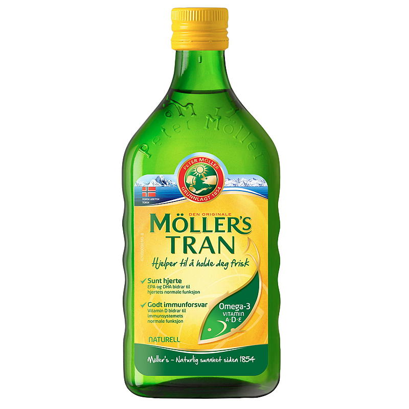 Huile de foie de morue Möller's 500 ml Naturelle