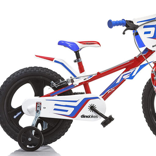 Bicicleta infantil R1, aro 16, para crianças de 5 a 7 anos.