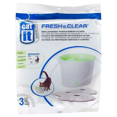 Filtres de rechange pour fontaines à eau Catit & Dogit