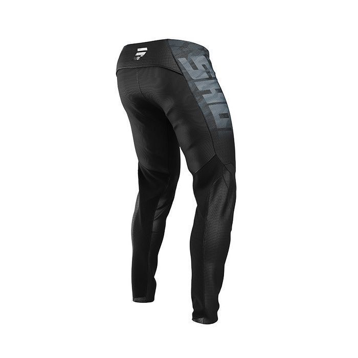Pantaloni da motocross SHOT RACE GEAR Contact Tactic Nero Grigio