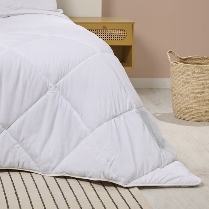 Set composto da piumone caldo e cuscino lavabile per letto singolo - Piumone 140x200 cm + 1 cuscino 60x60 cm