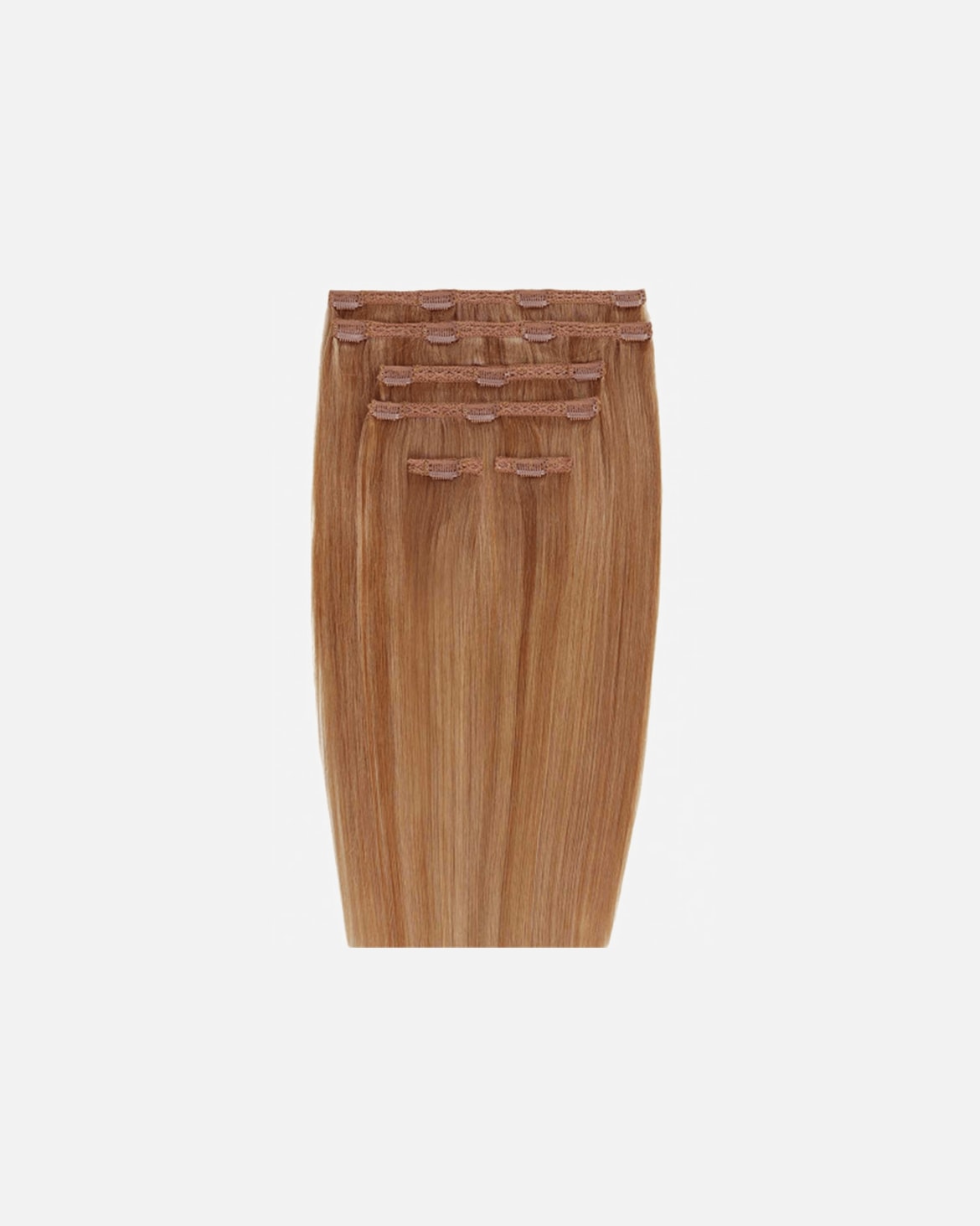 Gold24 Pidennykset GOLD24 Klipsipidennykset #4 Ruskea - 60 cm - 1 kpl