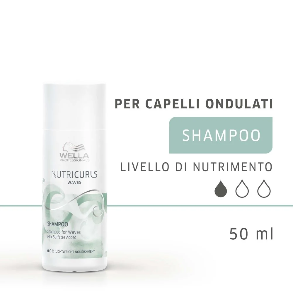 Nutricurls Nutricurls Shampoo Capelli Ondulati - Shampoo Ricci Definiti