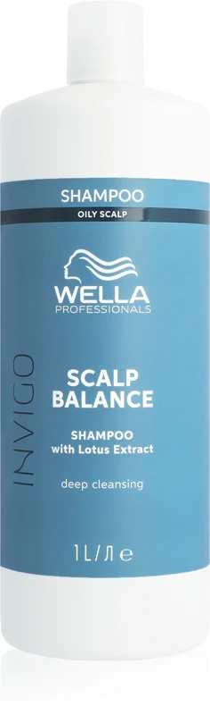 „Wella Professionals Invigo Scalp Balance“ giliai valomasis šampūnas riebiai galvos odai