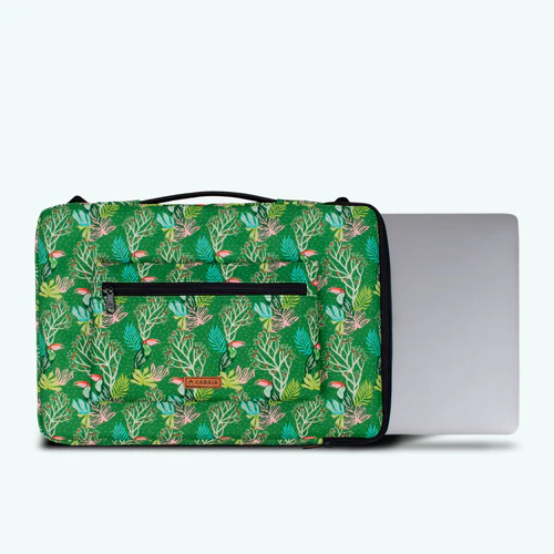 Cabaia Sanhattan 13/14 tommer grøn laptop-taske