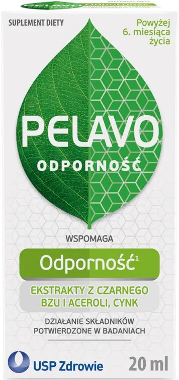 Pelavo Odporność, Krople dla dzieci i niemowląt powyżej 6. miesiąca życia