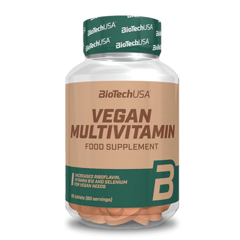 BioTech USA vegānu multivitamīni