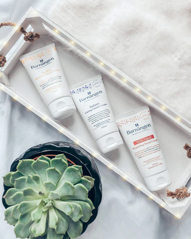 Creme para mãos regenerador Barnängen SOS Vard para pele muito seca
