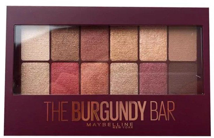 Paleta očných tieňov The Burgundy Bar Očné tiene