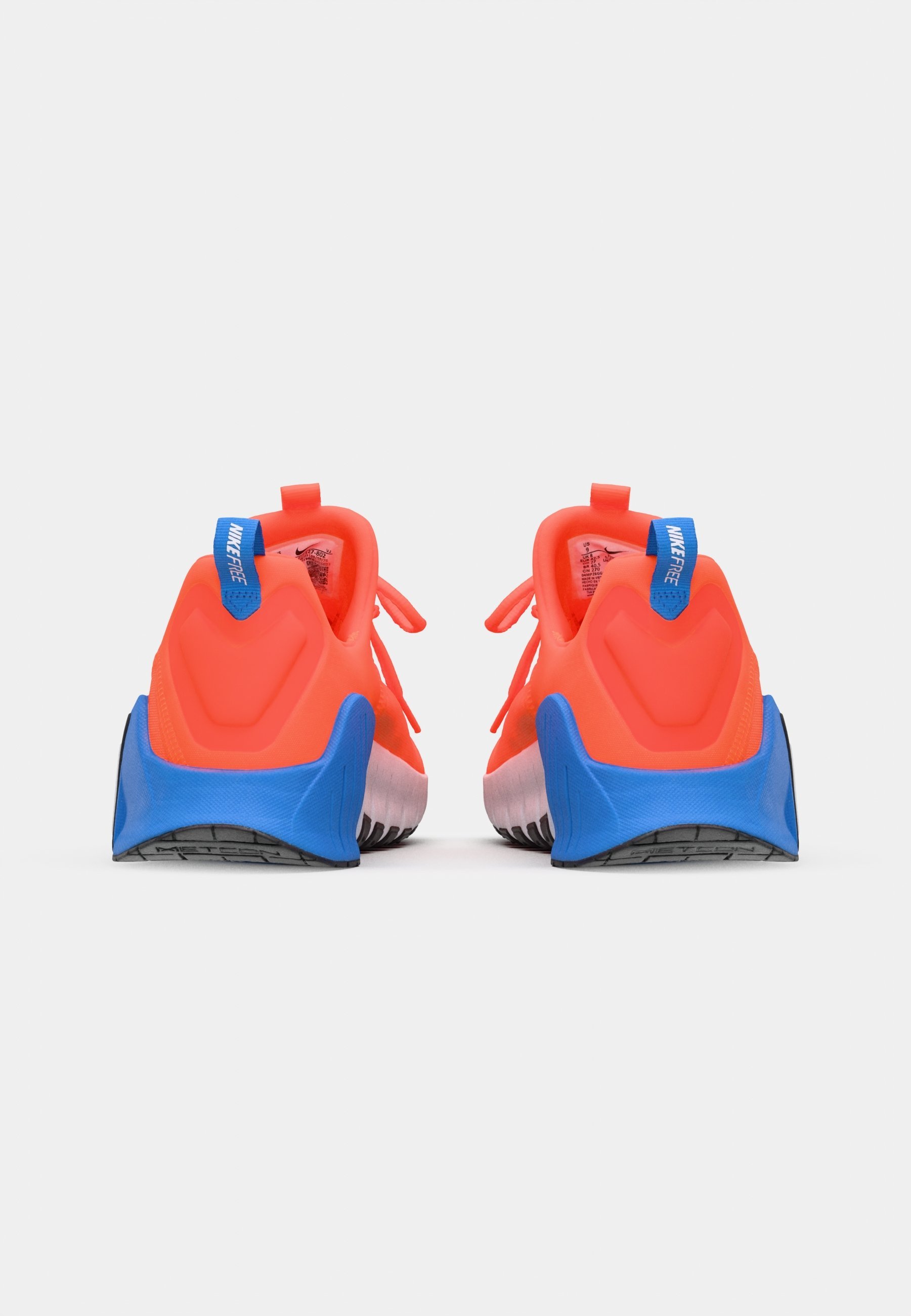 Nike Performance FREE METCON 6 - Trainingsschoen - oranje/wit/blauw/zwart