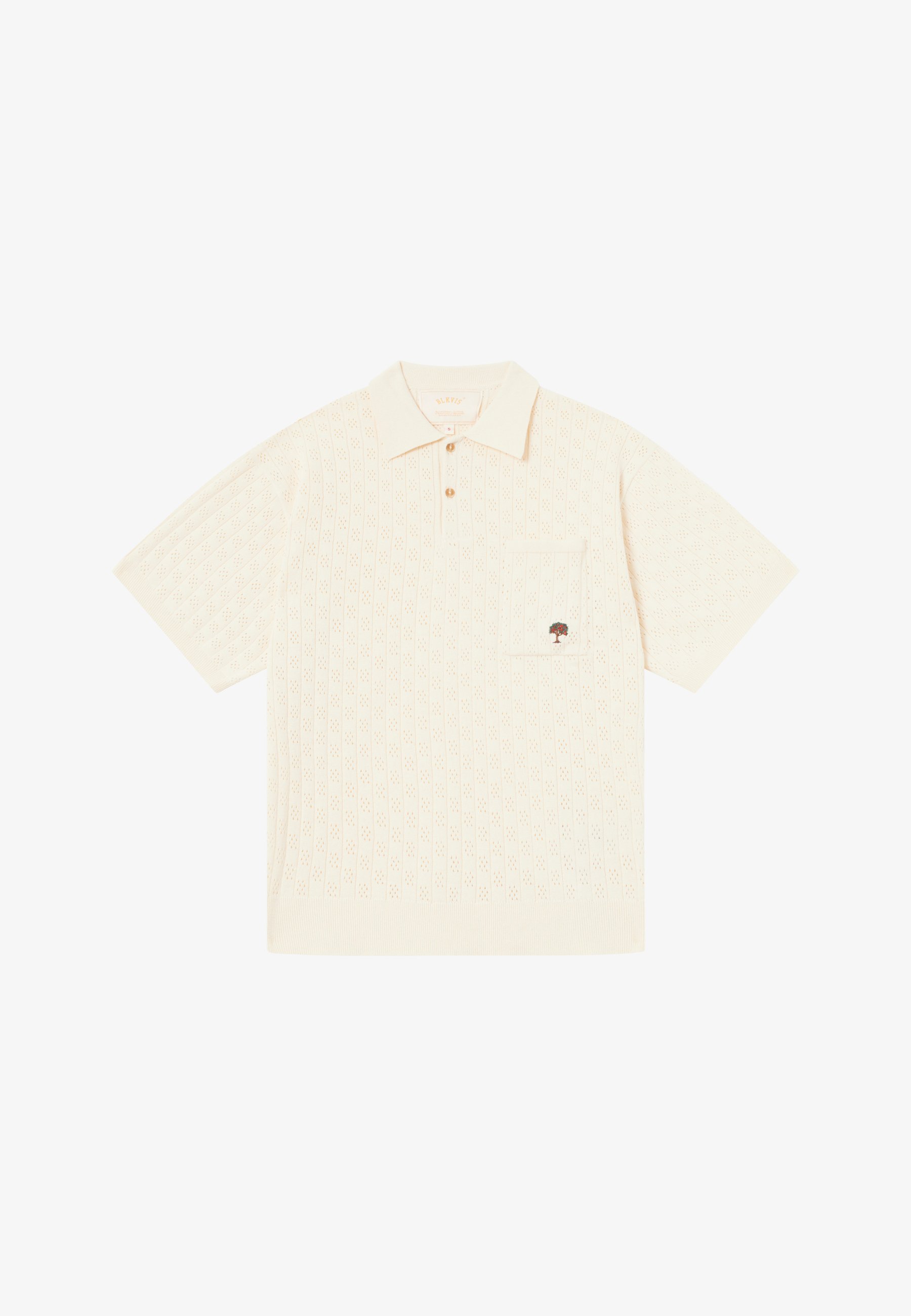 BLKVIS UNISEX - Koszulka polo - antyczna biel