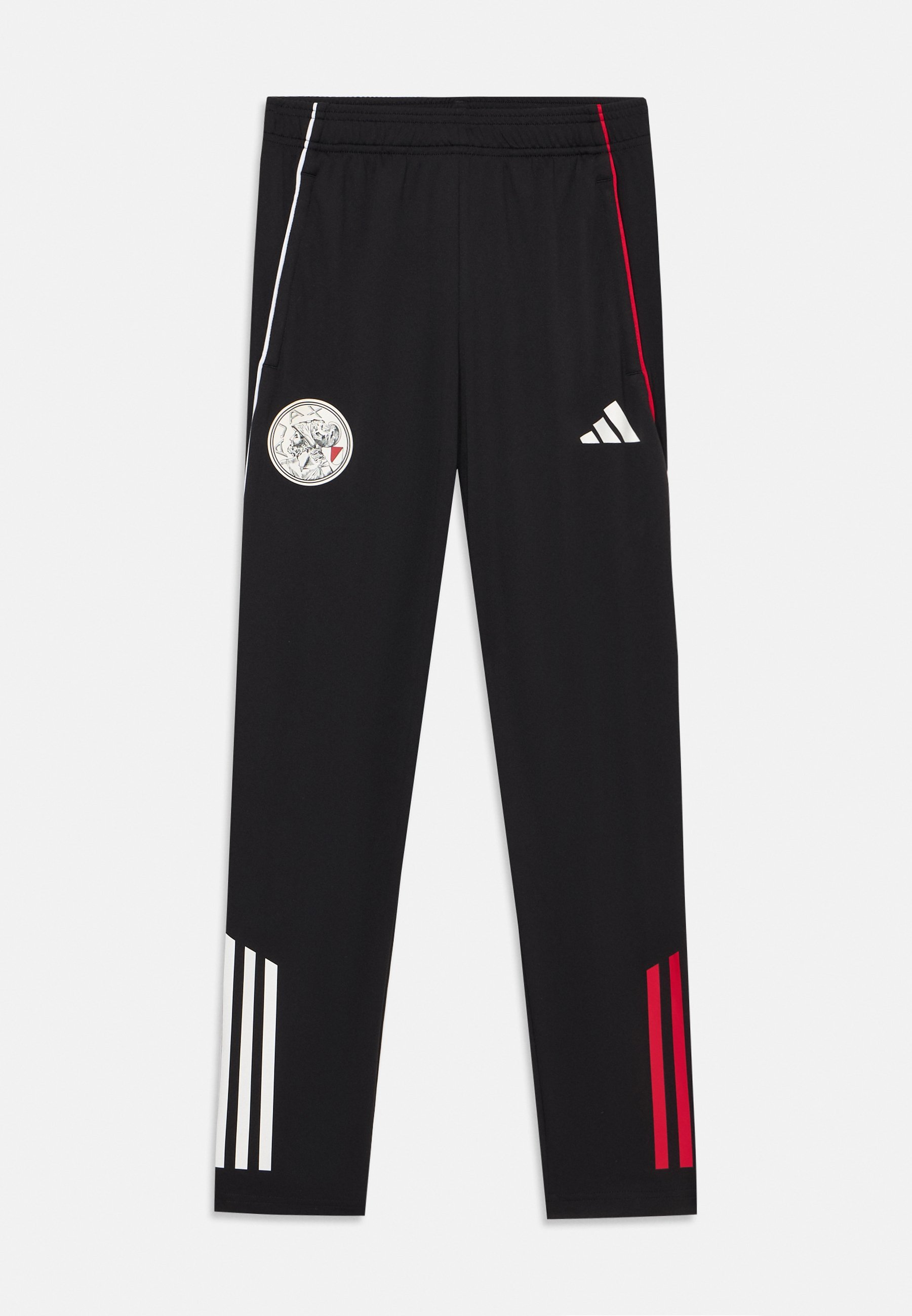 adidas Performance AJAX AMSTERDAM COMPETITION PANTS UNISEX - Teplákové kalhoty - black/white/bold red