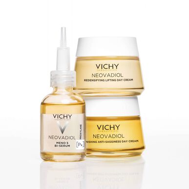 Vichy Neovadiol Meno 5 Bi-Serum Ikääntymistä ehkäisevä seerumi vaihdevuosien aikana 30 ml