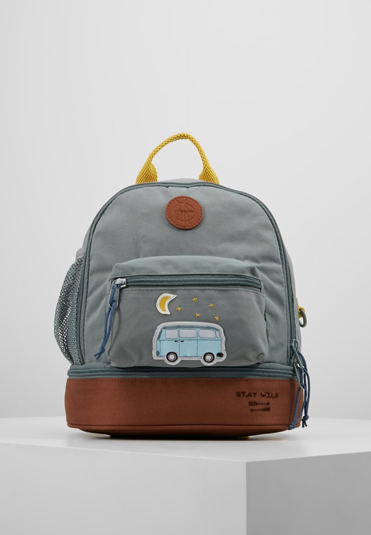 Lässig MINI BACKPACK ADVENTURE BUS - Rugzak - cognac/olijf