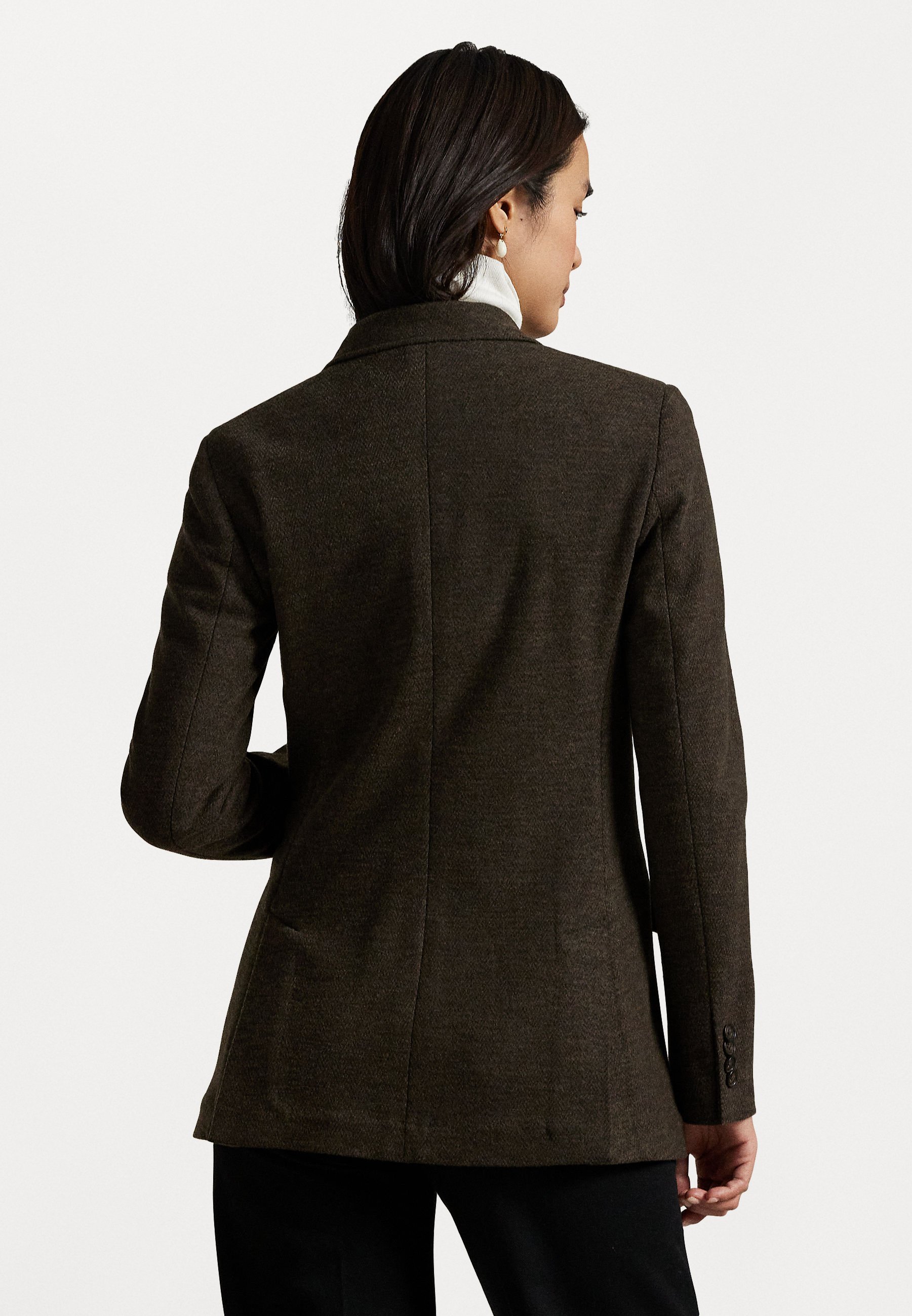 Polo Ralph Lauren Herringbone Jacquard Knit Blazer - Blazer - loden