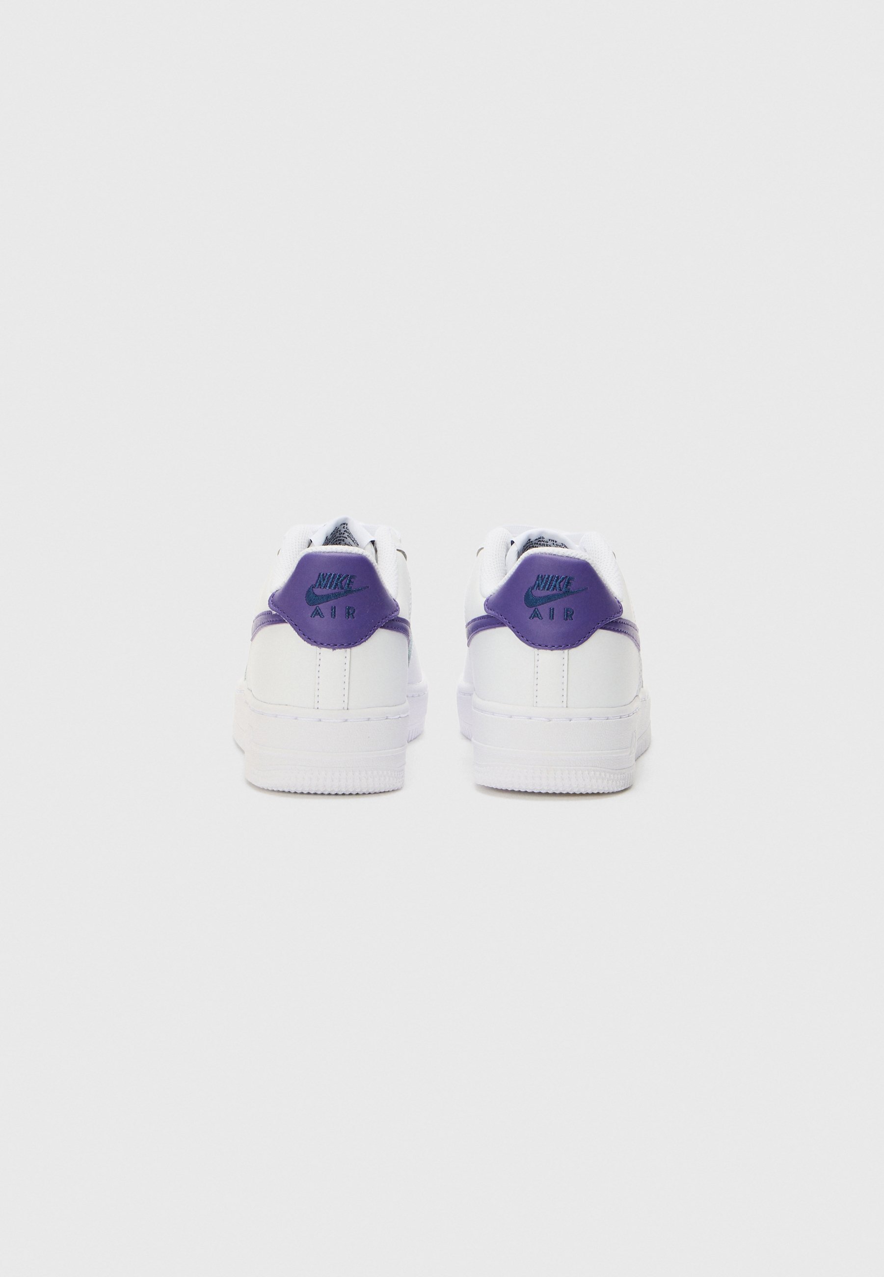 Nike Sportswear AIR FORCE 1 UNISEX - Buty sportowe - biały/fioletowy/granatowy
