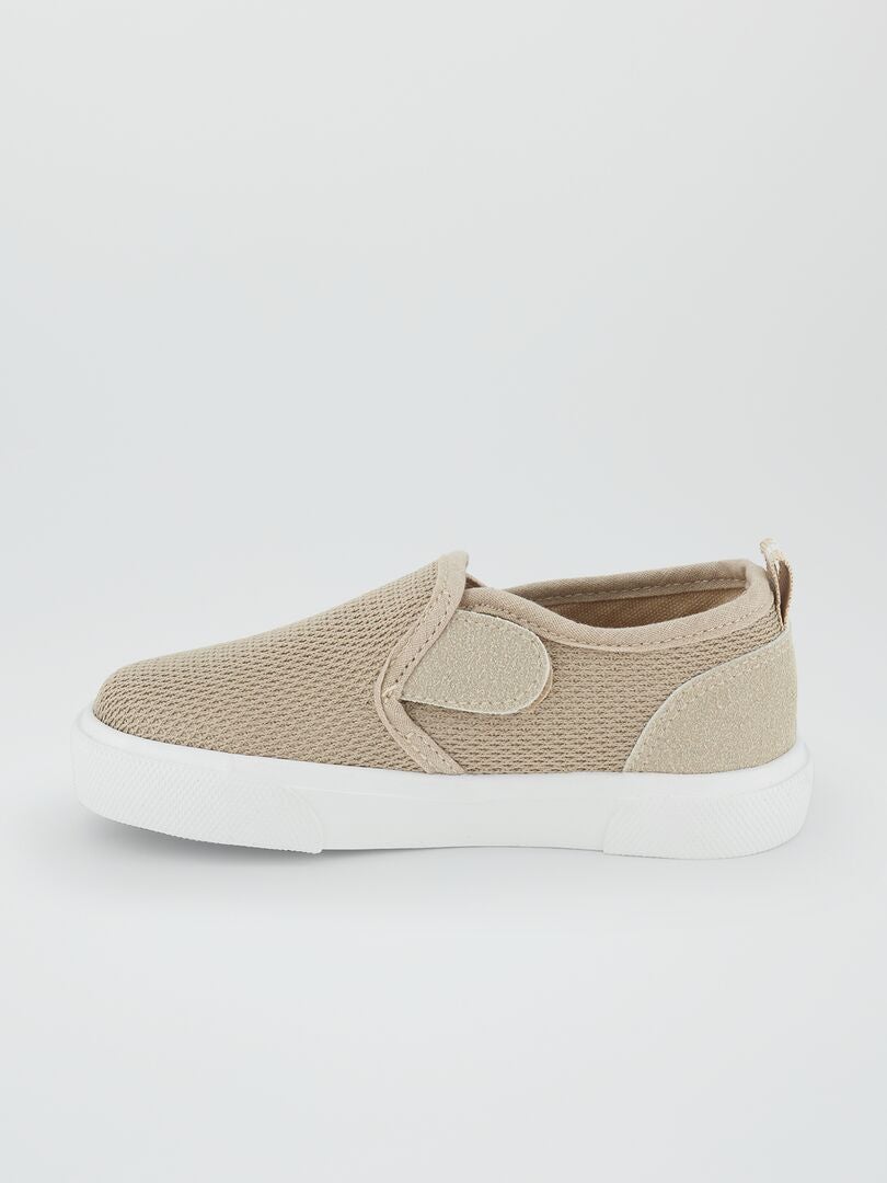 Tênis Slip-on - BEGE