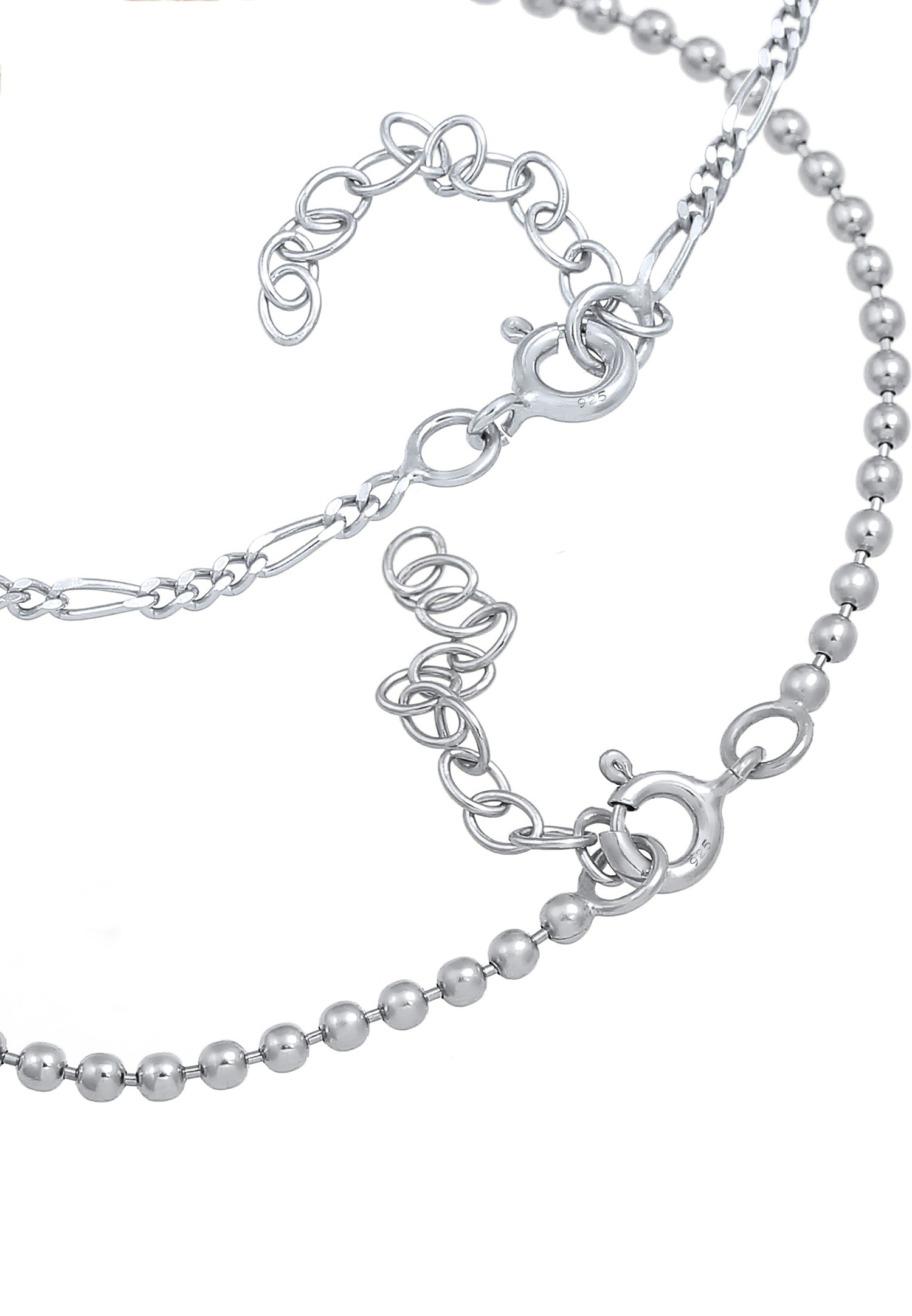 Elli Femme Mettent le Ballon de Base en Argent Sterling 925