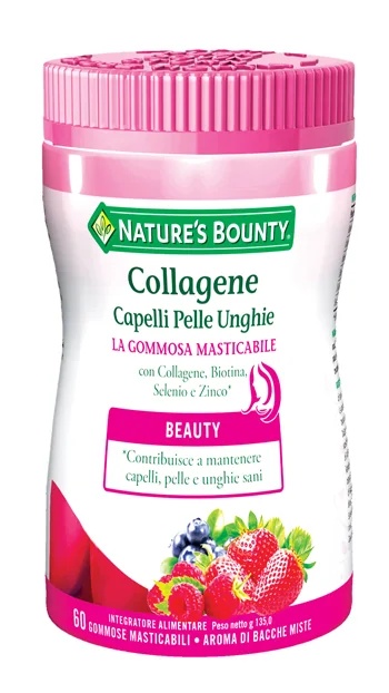 NATURE'S BOUNTY Collageen Haar P Ungh60 Gum