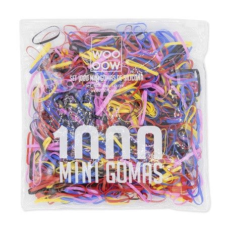 1000 mini silikoninių trintukų rinkinys Priedai