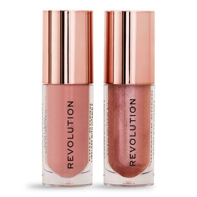 Makeup Revolution All About The Pout Lip Gavesett Lipgloss-sett 1 enhet 1 enhet
